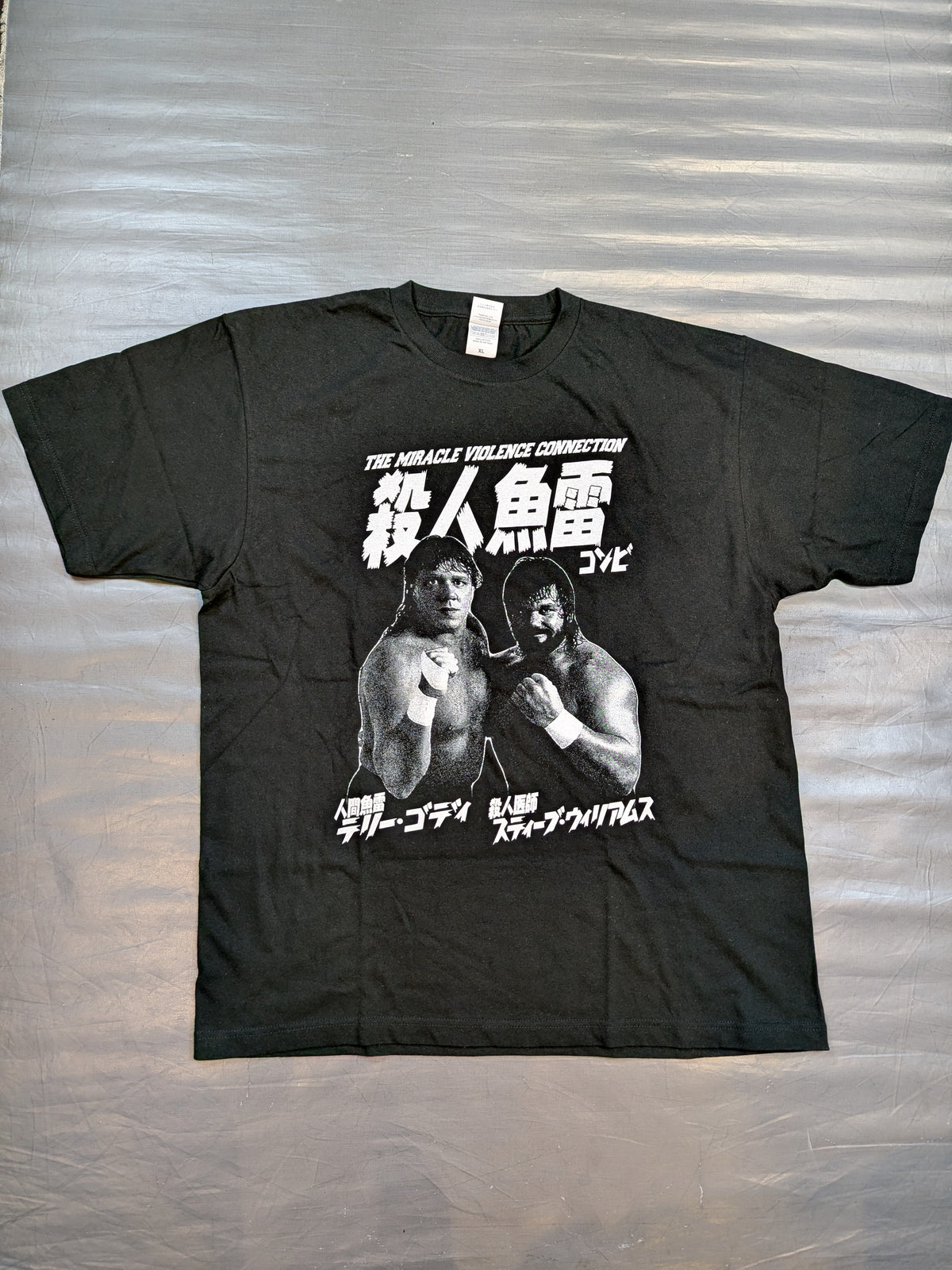 テリー・ゴディ＆スティーブ・ウィリアムス「殺人魚雷コンビ」ピクチャーTシャツ