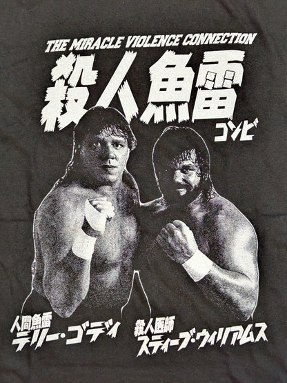 テリー・ゴディ＆スティーブ・ウィリアムス「殺人魚雷コンビ」ピクチャーTシャツ