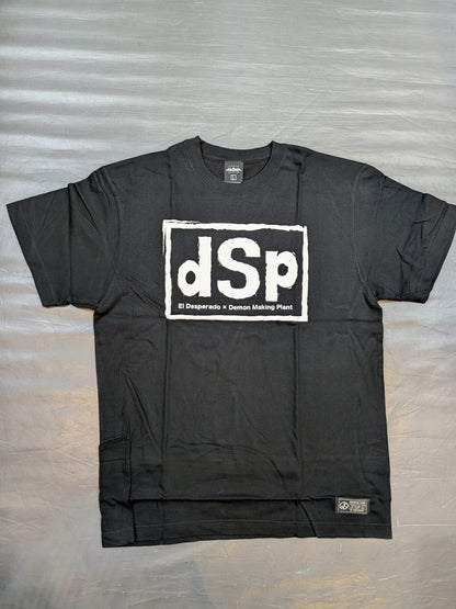 エル・デスペラード×d.M.p キン肉マン二世コラボTシャツ①(ブラック×ホワイト)