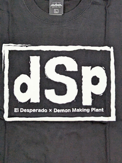 エル・デスペラード×d.M.p キン肉マン二世コラボTシャツ①(ブラック×ホワイト)