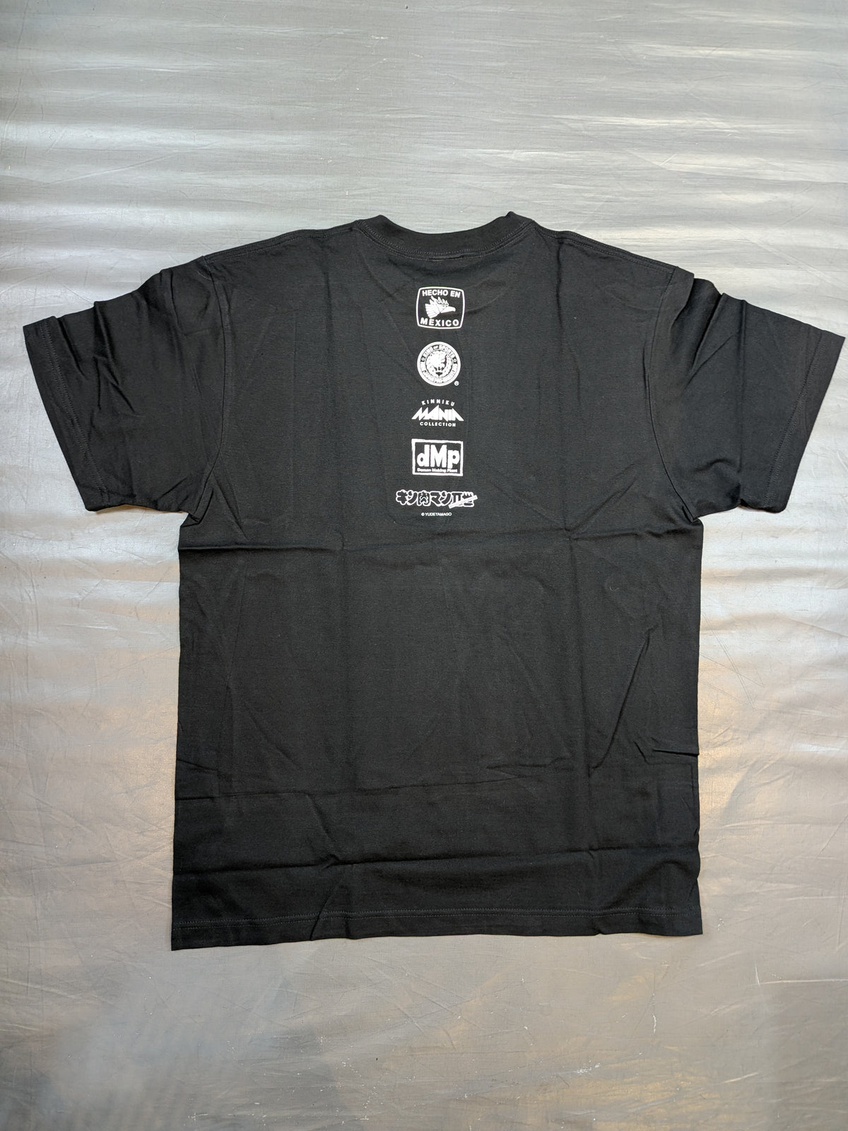 エル・デスペラード×d.M.p キン肉マン二世コラボTシャツ①(ブラック×ホワイト)