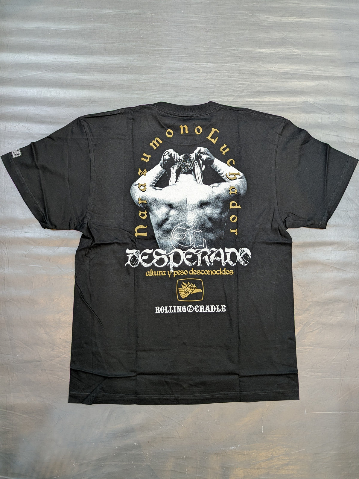 エル・デスペラード×ROLLING CRADLE コラボTシャツ③(ブラック)