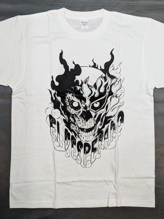 エル・デスペラード×桃桃子 コラボTシャツ①(ホワイト)