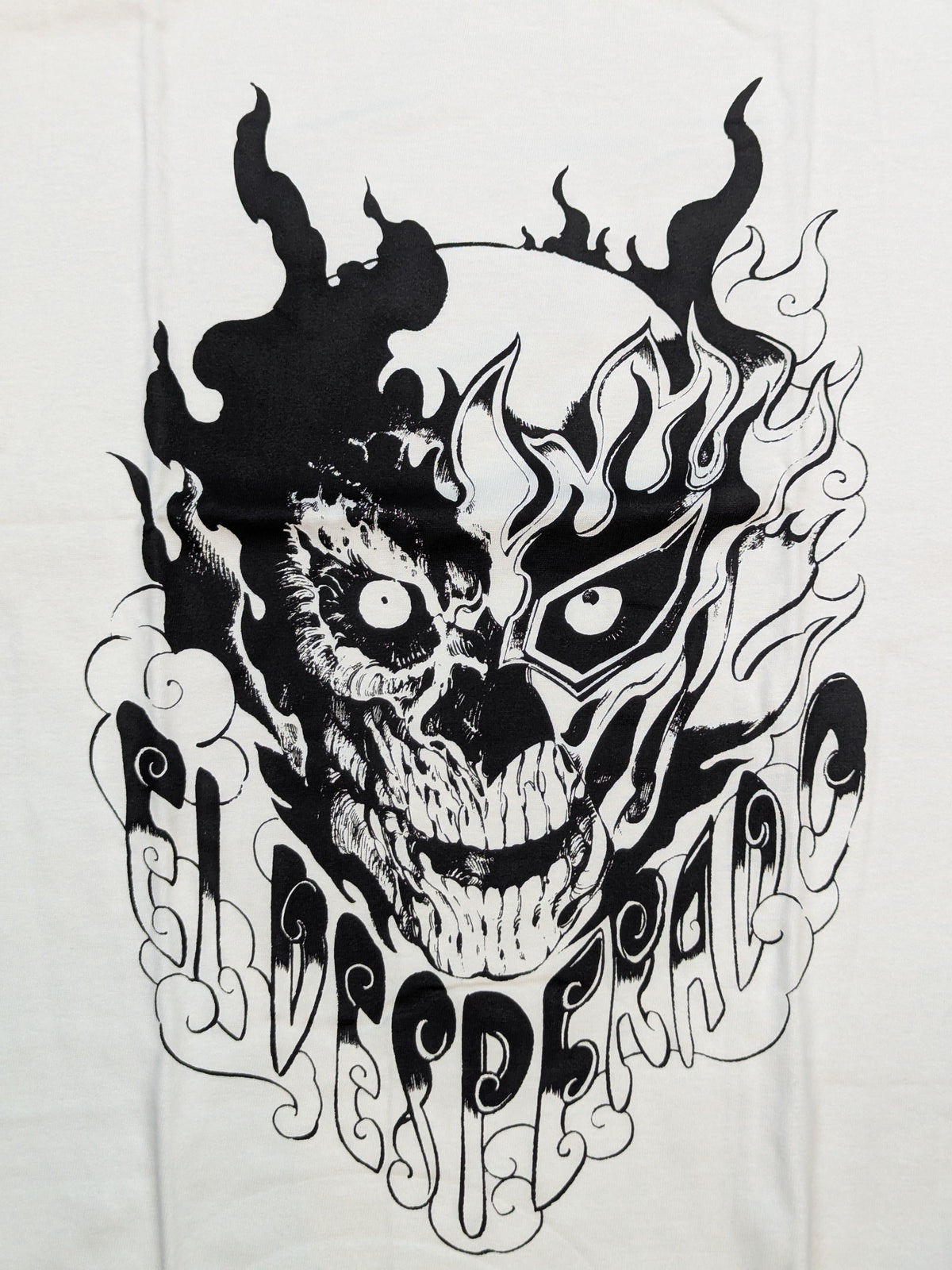 エル・デスペラード×桃桃子 コラボTシャツ①(ホワイト)