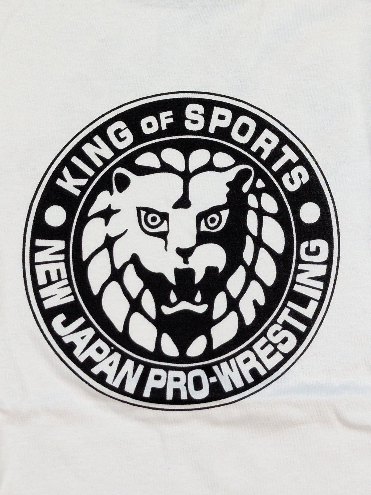 ライオンマーク クラシック ラグランTシャツ②(ホワイト×ブラック)