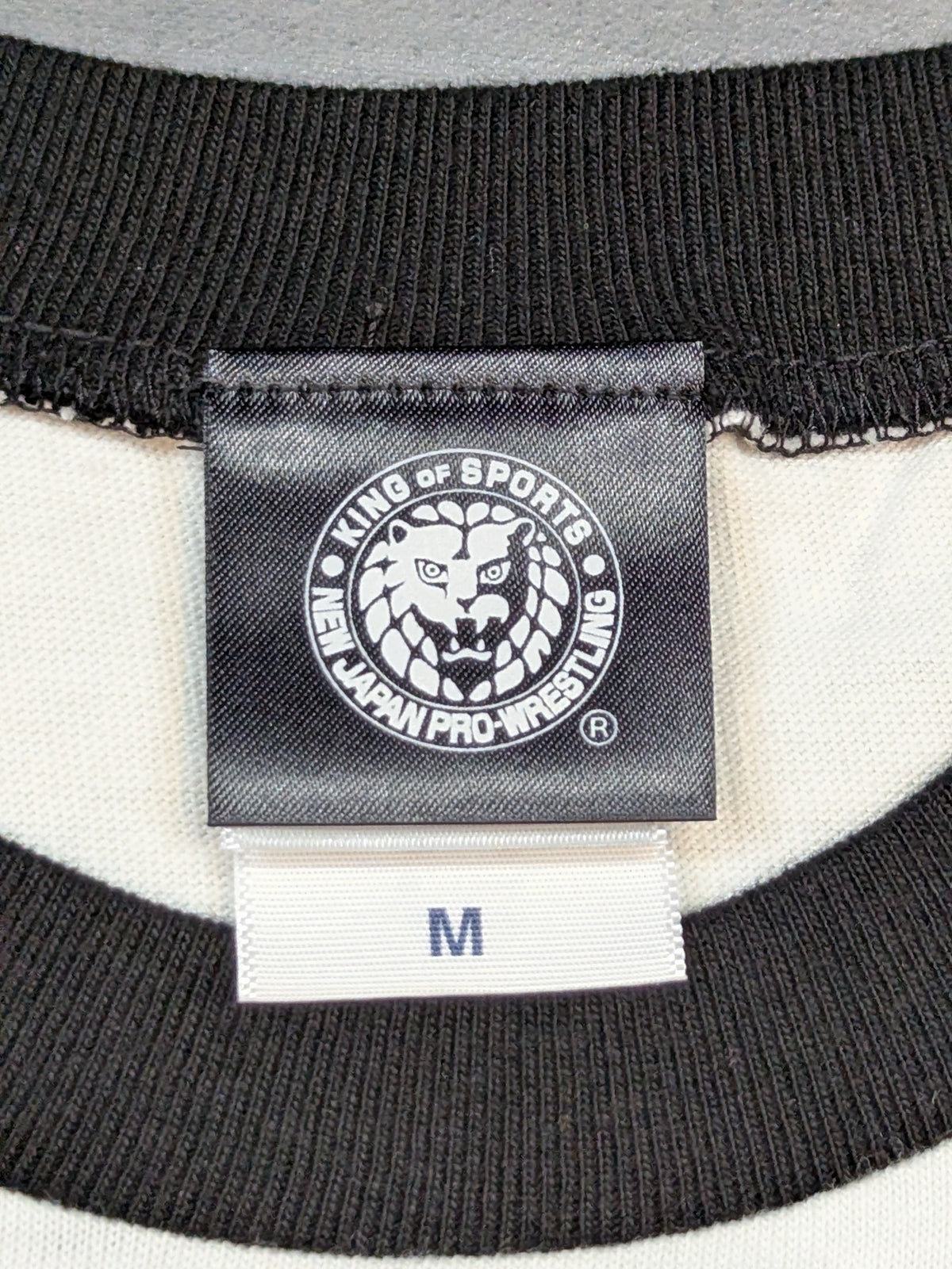 ライオンマーク クラシック ラグラン七分袖Tシャツ②(ブラック)