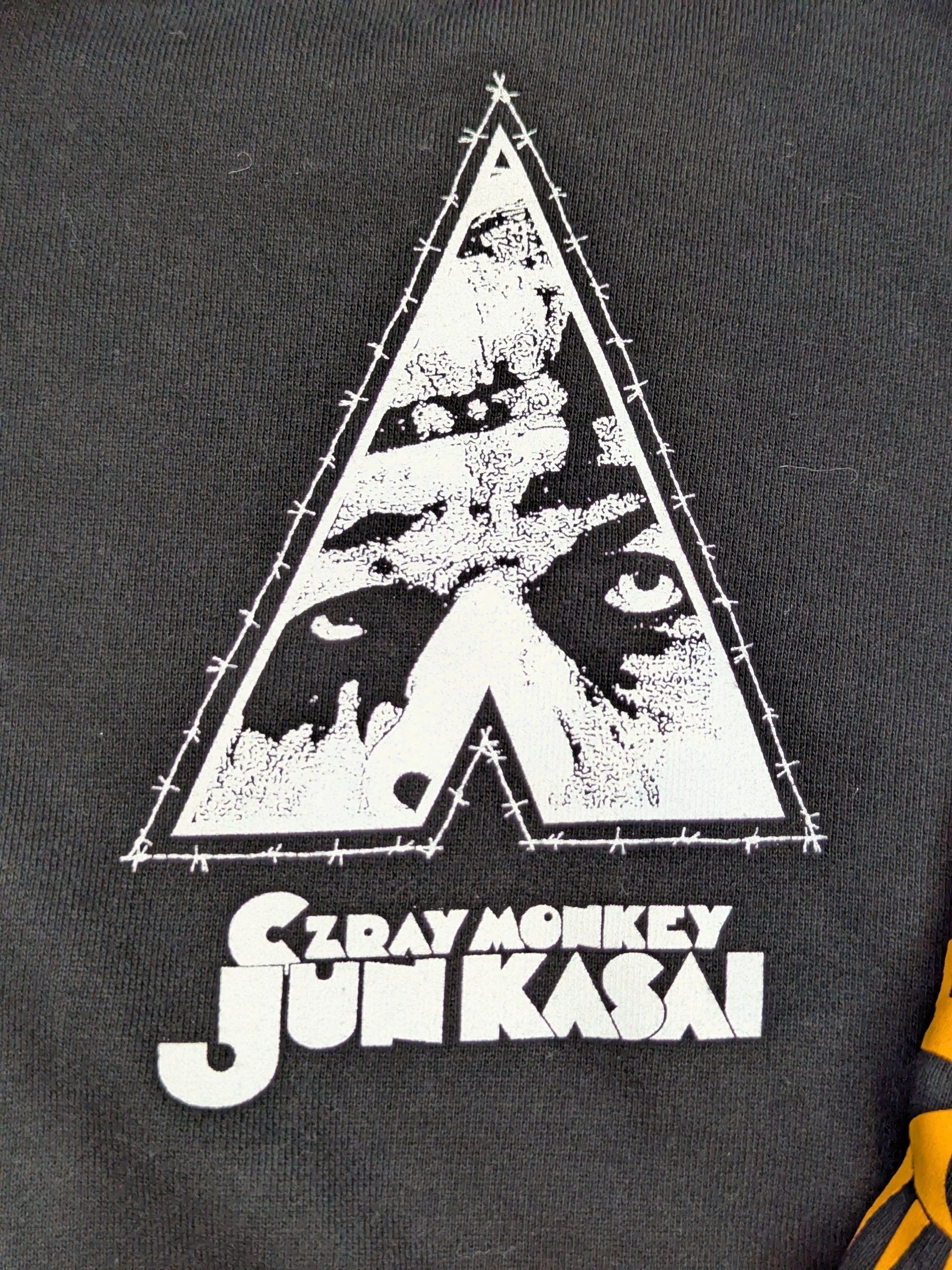 葛西純「CRAZYWORK ORECCHI」ジップパーカー②(ブラック) – 闘道館
