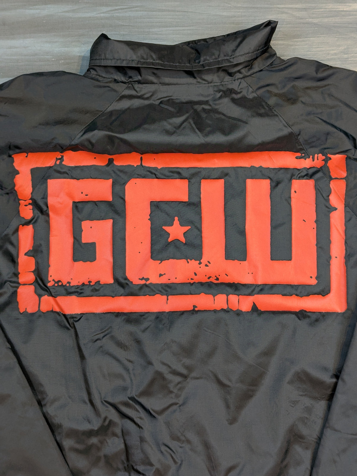 GCW コーチジャケット(ブラック)