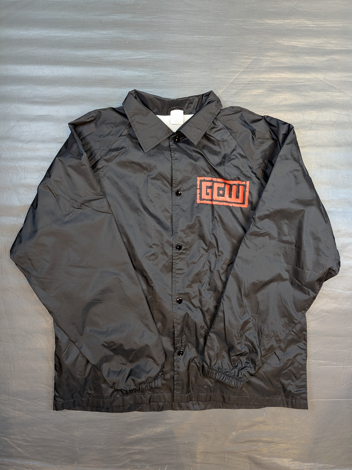 GCW コーチジャケット(ブラック)