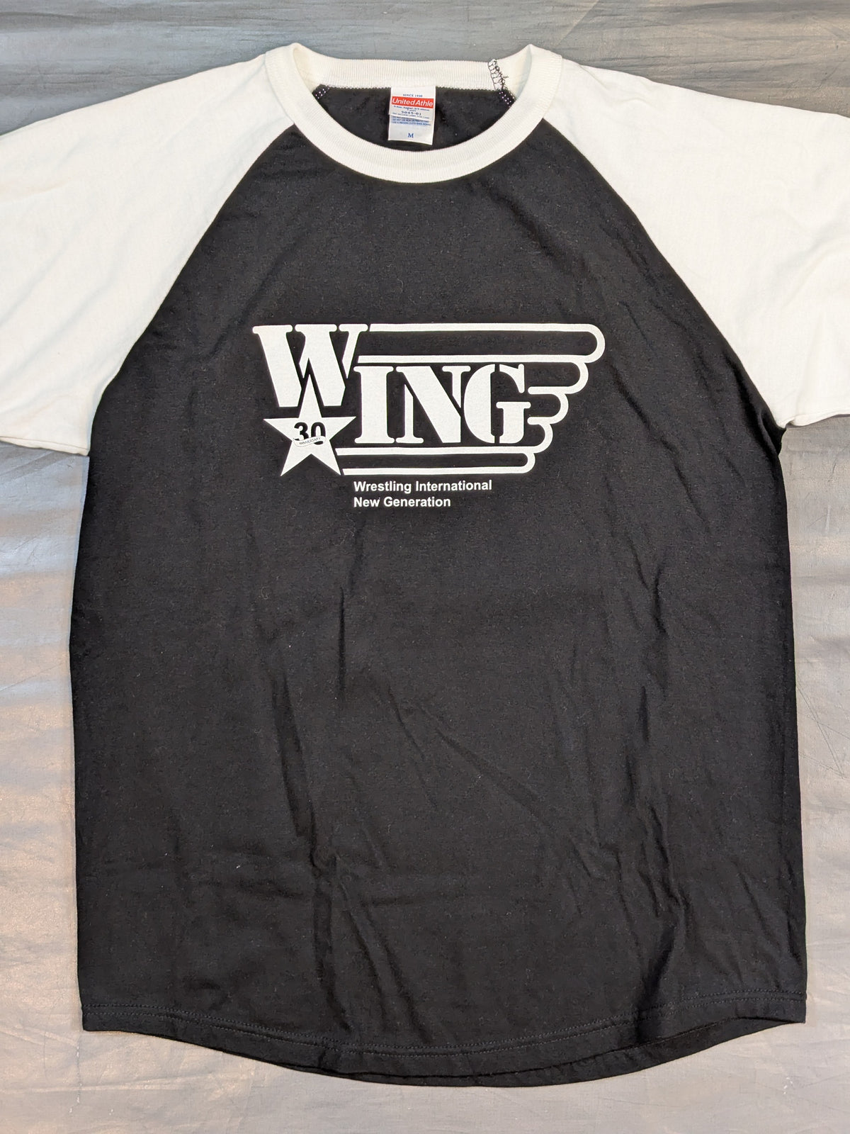 W★ING「30th ANNIVERSARY」ラグラン七分袖Tシャツ