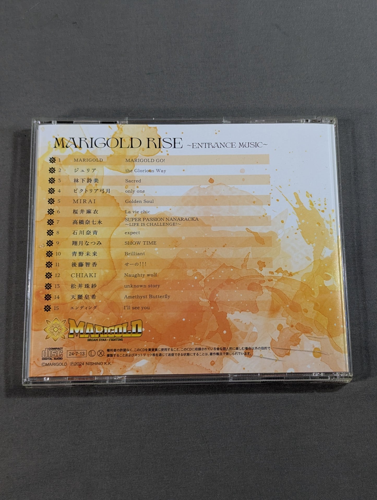 MARIGOLD RISE ～ENTRANCE MUSIC～