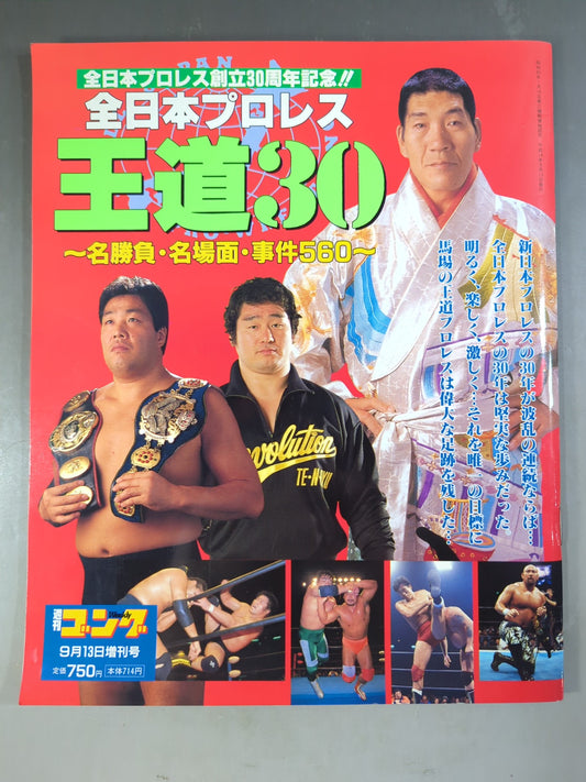 ゴング増刊号 全日本プロレス 王道30 名勝負・名場面・事件560