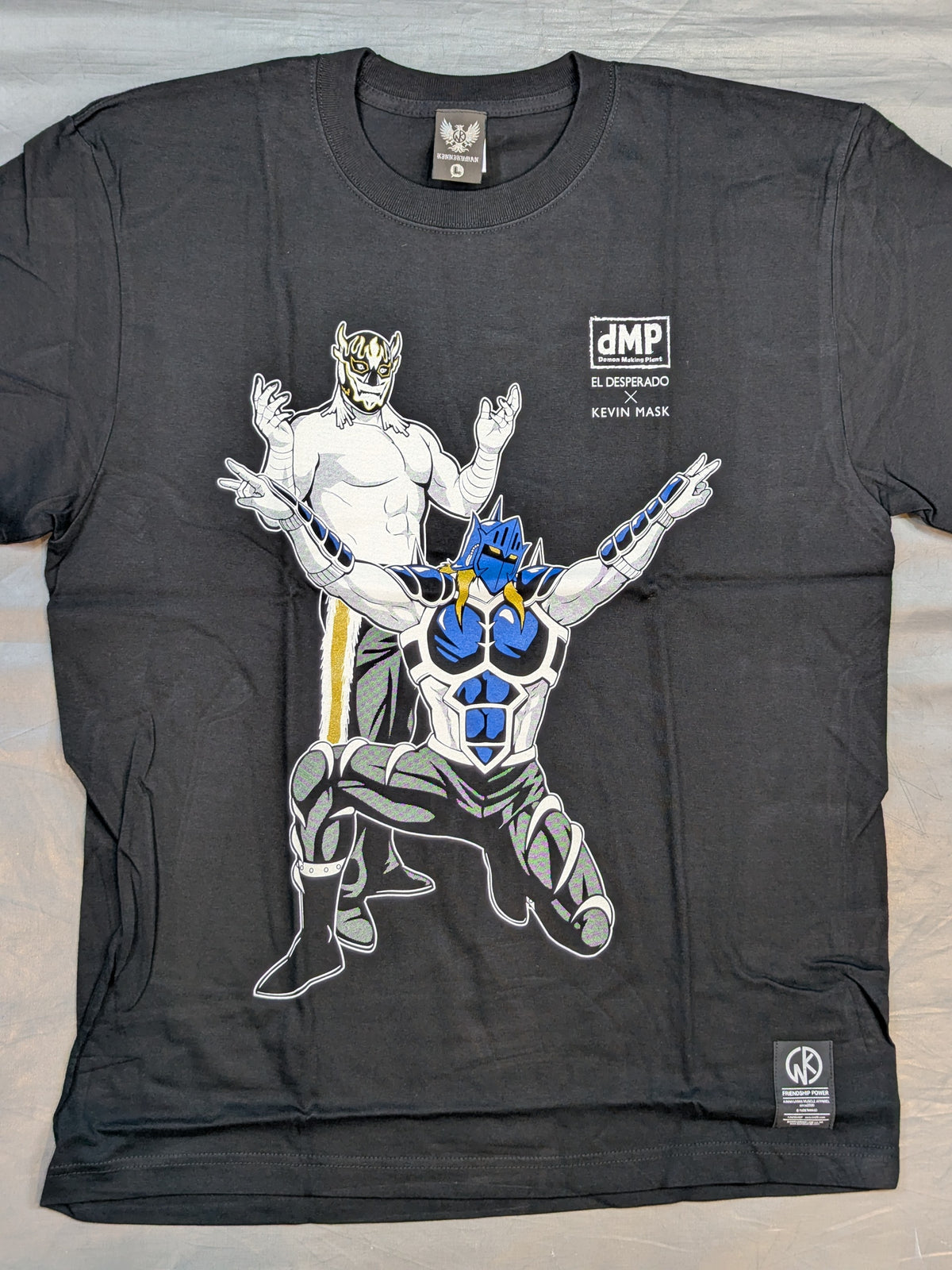 Kinnikuman  Nisei d.M.p Collaboration El Desperado × Kevin Mask T-Shirt