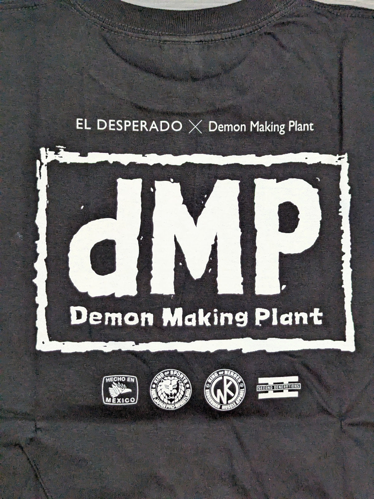 キン肉マン二世 d.M.pコラボ エル・デスペラード×スカーフェイス Tシャツ