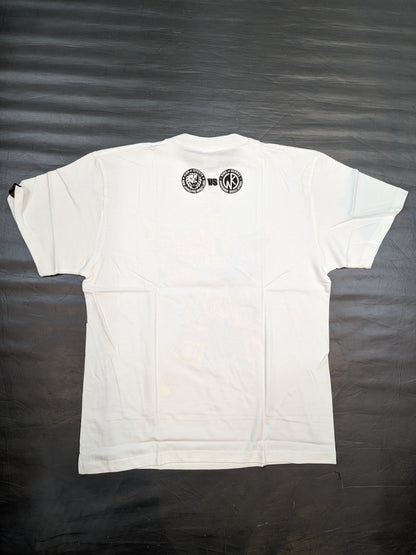 オカダ・カズチカ×アシュラマン Tシャツ(ホワイト)