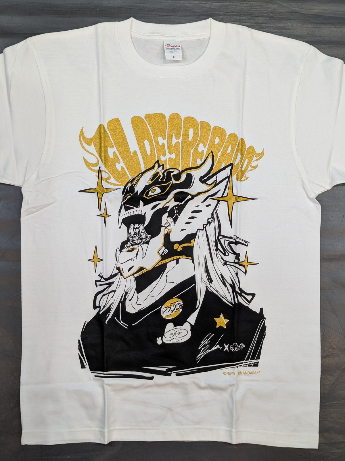 El Desperado × Sushio T-Shirt (2) (White)