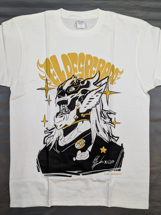 エル・デスペラード×すしお Tシャツ②(ホワイト)