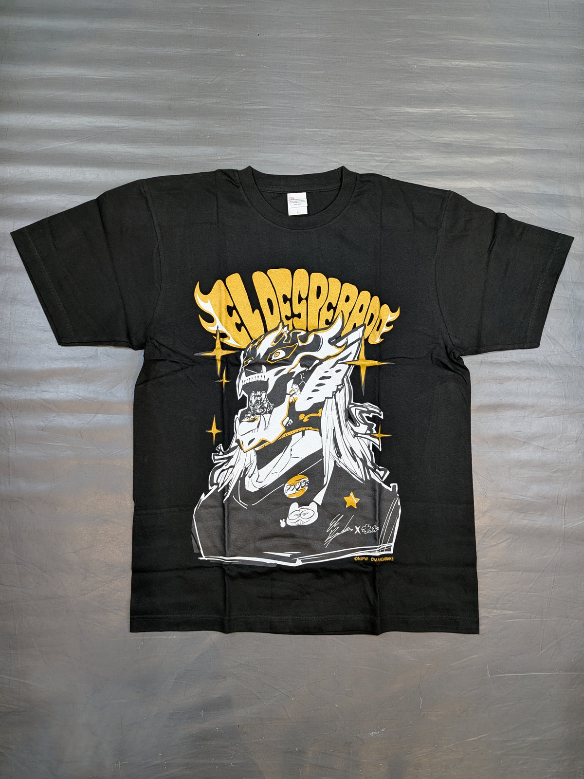El Desperado × Sushio T-shirt (3) (Black)