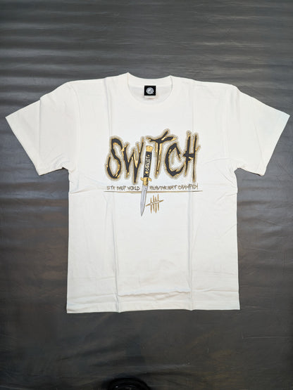ジェイ・ホワイト「GOLD SWITCH」Tシャツ②(ホワイト)