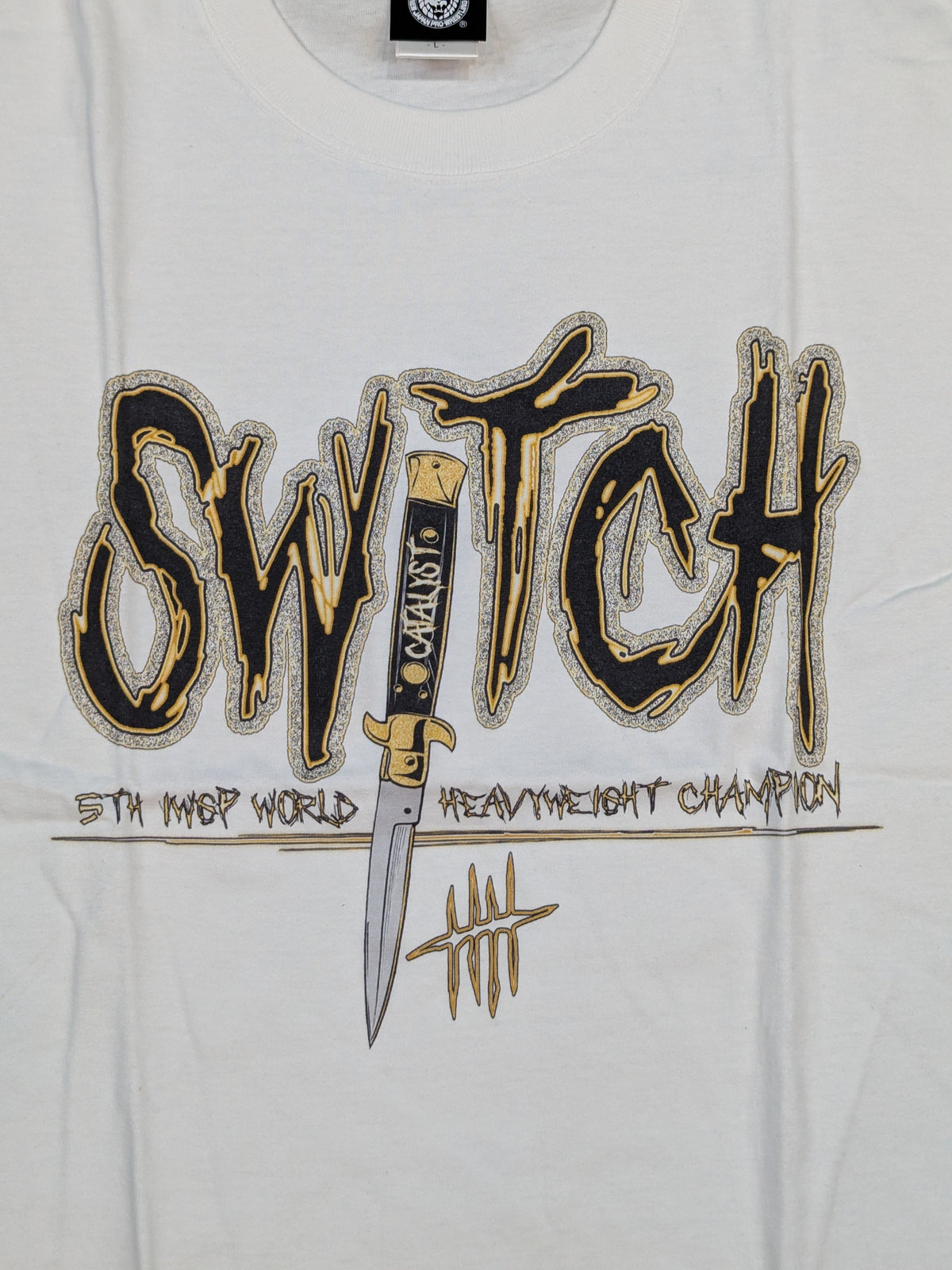 ジェイ・ホワイト「GOLD SWITCH」Tシャツ②(ホワイト)