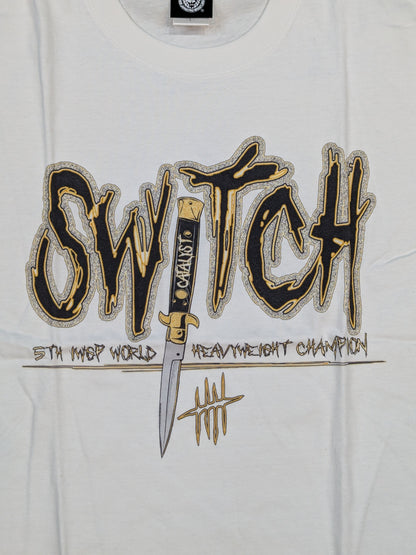 ジェイ・ホワイト「GOLD SWITCH」Tシャツ②(ホワイト)
