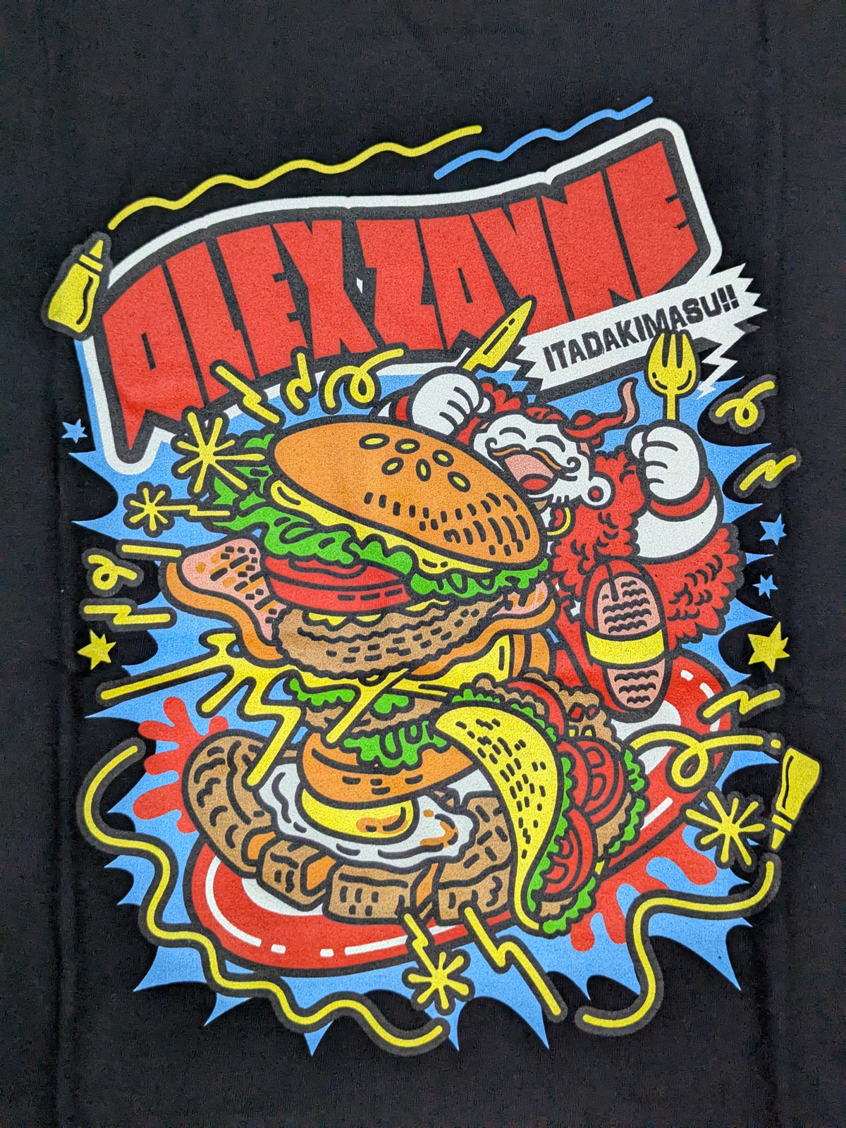 アレックス・ゼイン Tシャツ(ブラック)