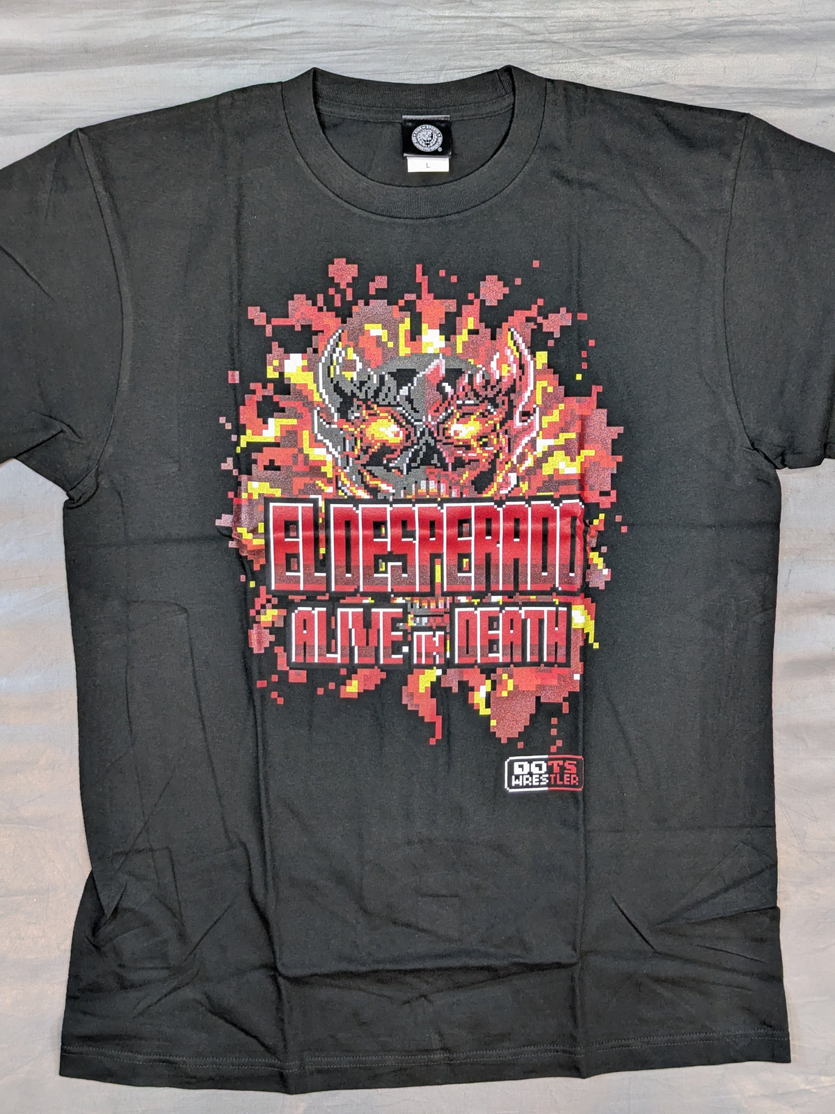 エル・デスペラード「dotswrestler」Tシャツ(ALIVE IN DEATH)