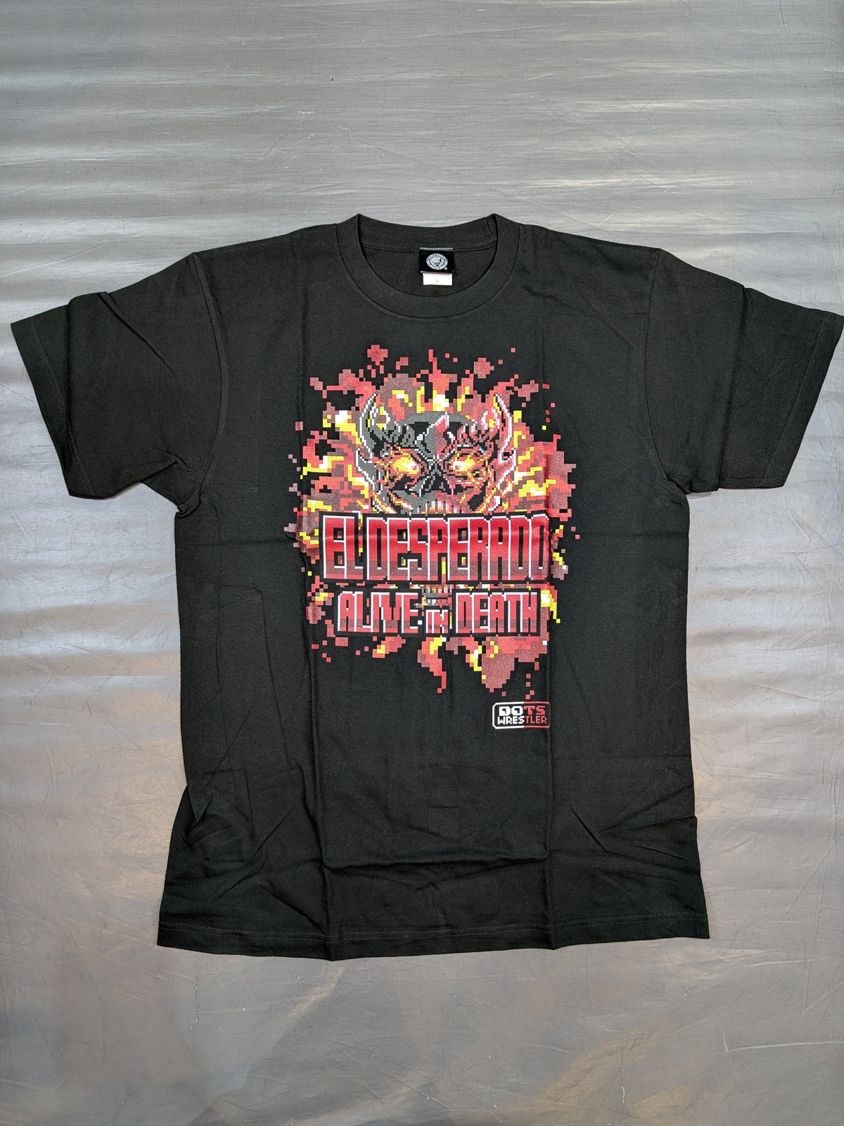 エル・デスペラード「dotswrestler」Tシャツ(ALIVE IN DEATH)