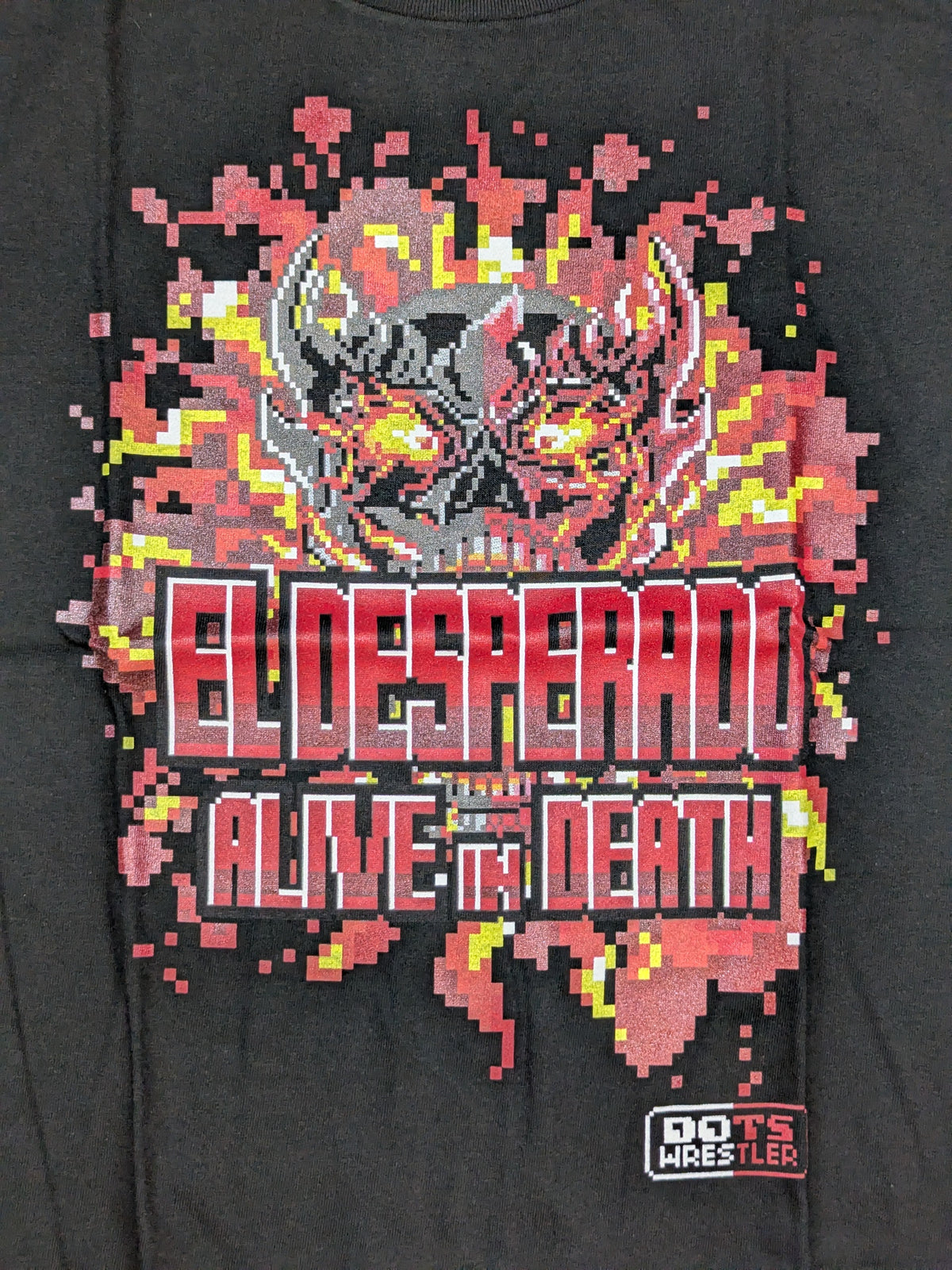 エル・デスペラード「dotswrestler」Tシャツ(ALIVE IN DEATH)