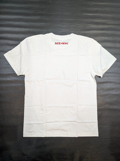 棚橋弘至「A」Tシャツ(ホワイト×USAカラー)
