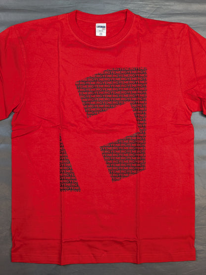 棚橋弘至「E」Tシャツ(レッド×ブラック)