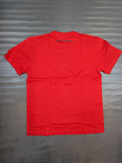棚橋弘至「E」Tシャツ(レッド×ブラック)
