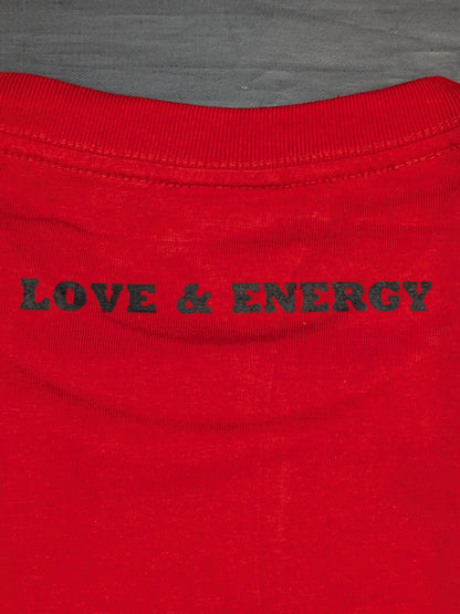 棚橋弘至「E」Tシャツ(レッド×ブラック)