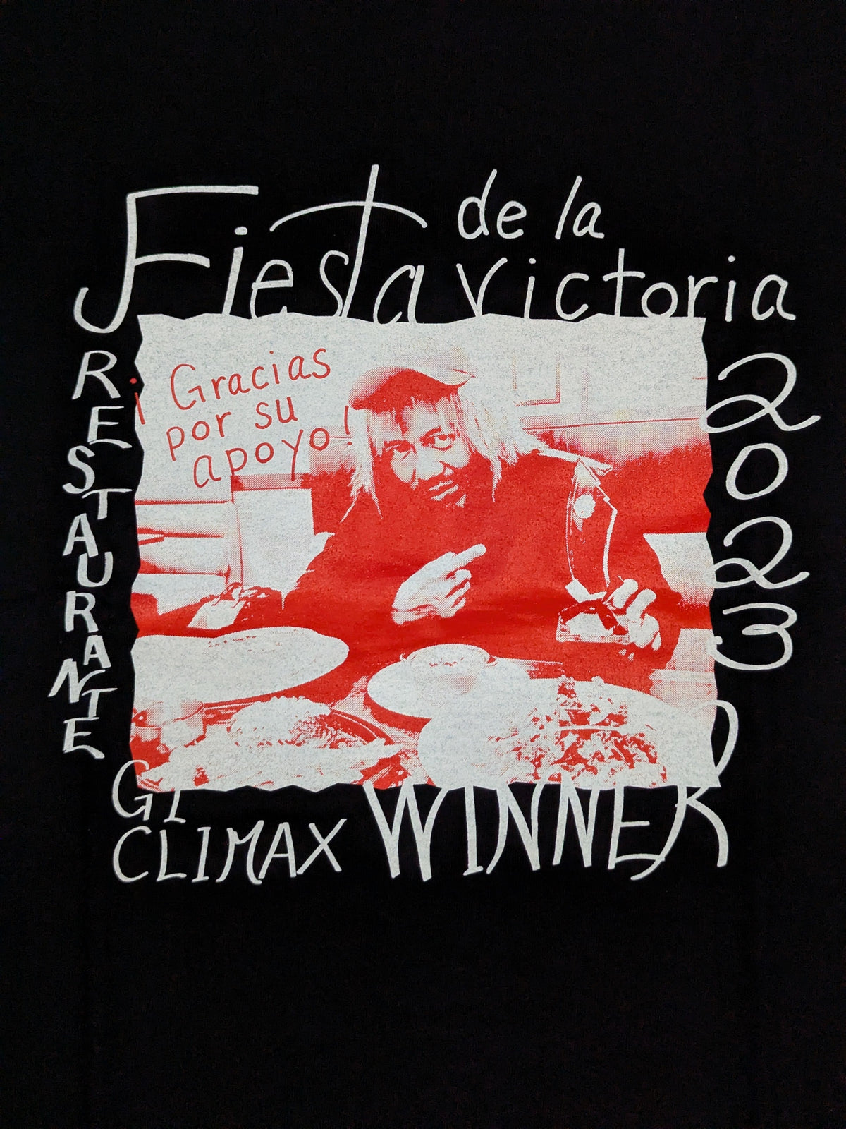 内藤哲也×東京スポーツ RESTAURANTE Tシャツ