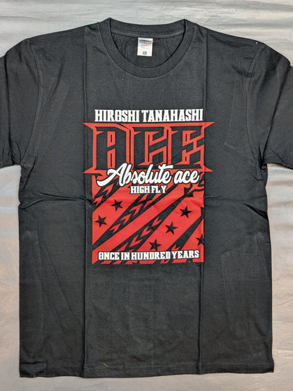 棚橋弘至×ガッツ・ダイナマイト・キャバレーズ コラボTシャツ⑥(ブラック)