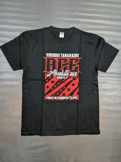 棚橋弘至×ガッツ・ダイナマイト・キャバレーズ コラボTシャツ⑥(ブラック)