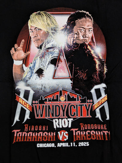 棚橋弘至 vs KONOSUKE TAKESHITA 対戦記念Tシャツ