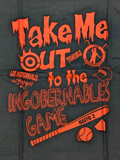 内藤哲也「Ingobernables Game」Tシャツ①(ブラック)