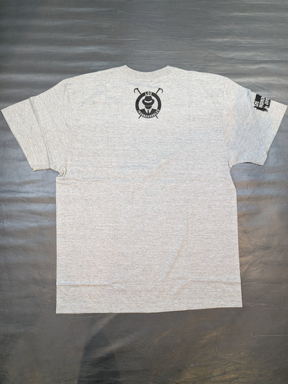 L・I・J Tシャツ③(グレー×ブラック）