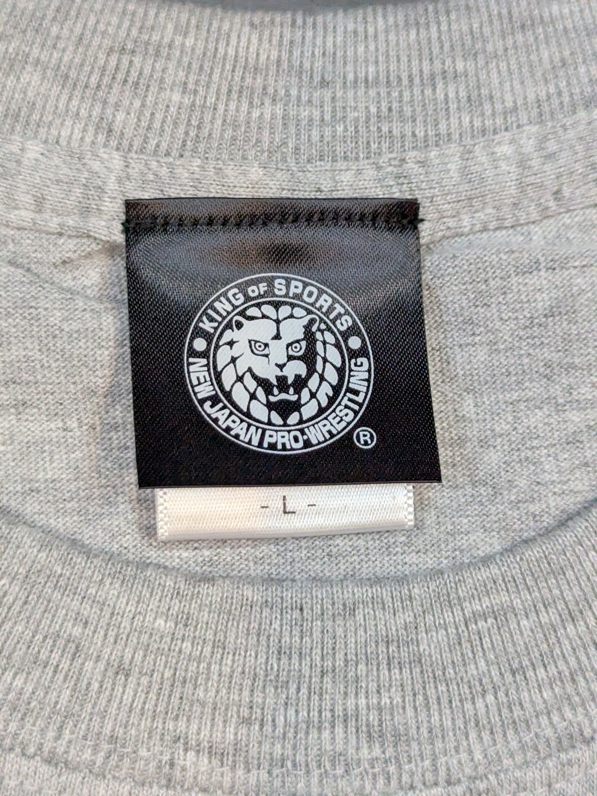 L・I・J Tシャツ③(グレー×ブラック）