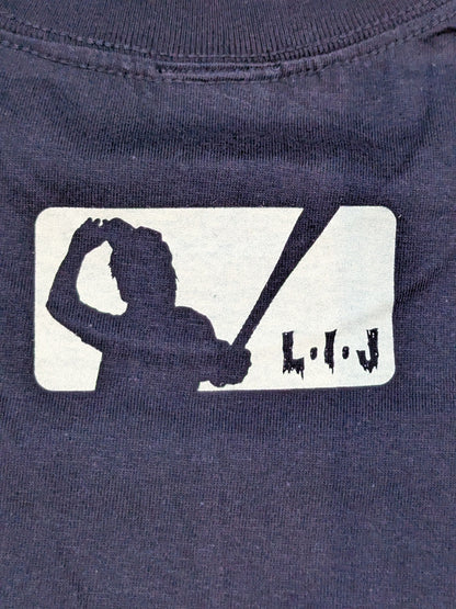 内藤哲也「Ingobernables Game」Tシャツ②(ネイビー×ホワイト)