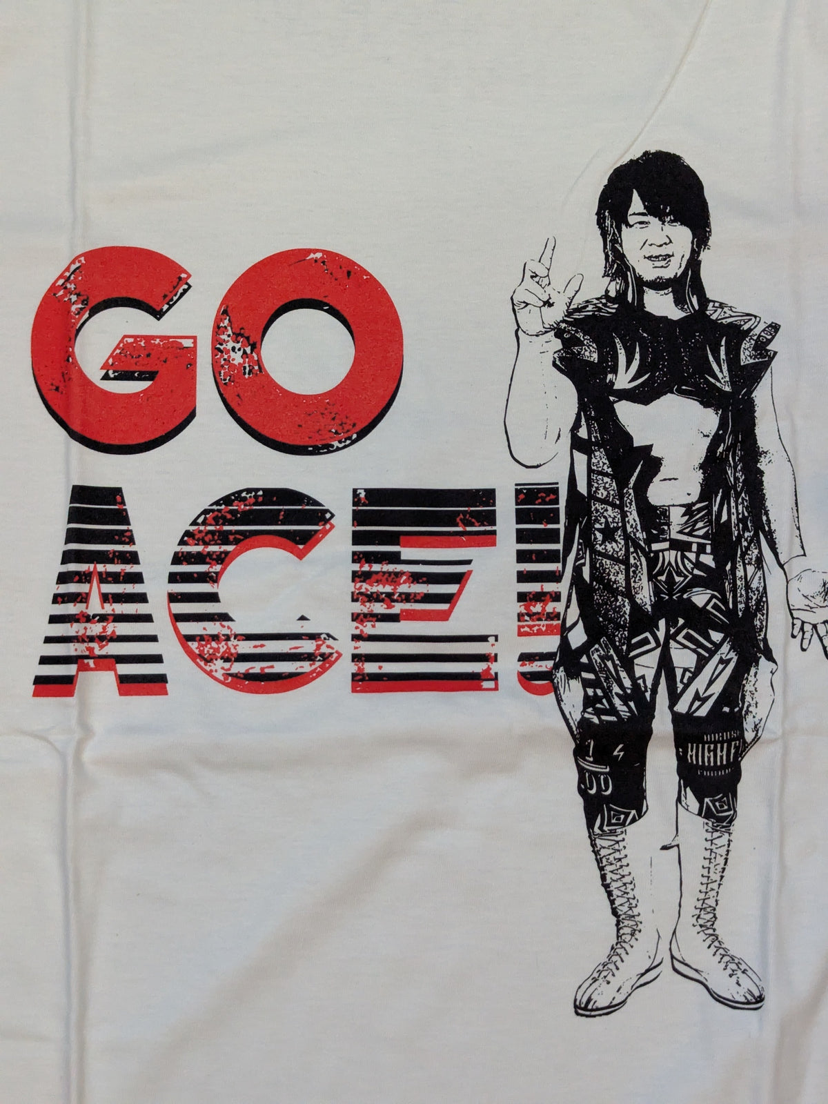 棚橋弘至×HMV「GO ACE!」Tシャツ