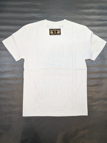 オカダ・カズチカ×ガッツ・ダイナマイト・キャバレーズ コラボTシャツ①(ホワイト)