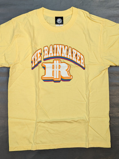 オカダ・カズチカ「THE RAINMAKER」Tシャツ②(ライトイエロー)