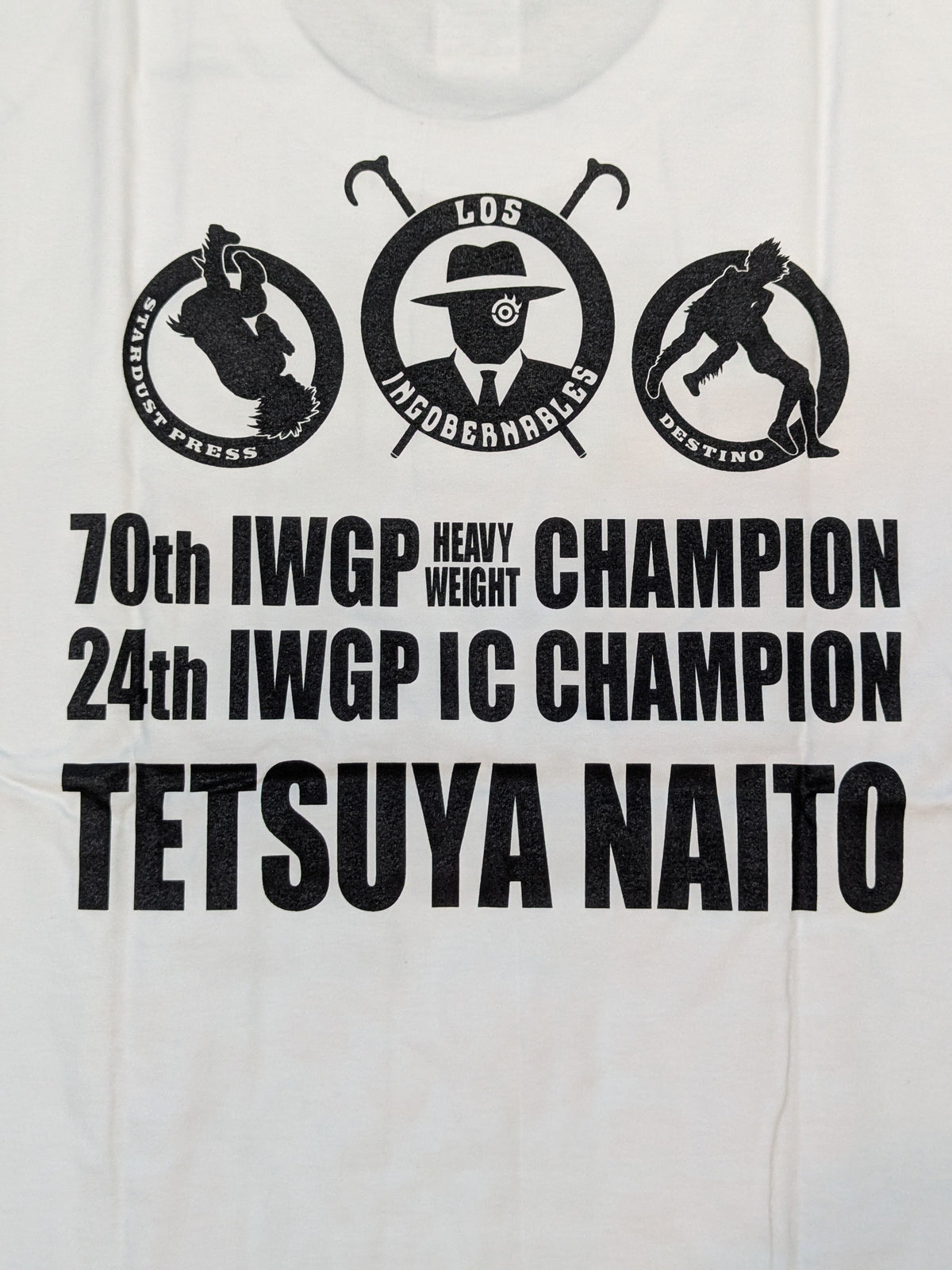 内藤哲也 IWGP・IC 王座獲得記念Tシャツ