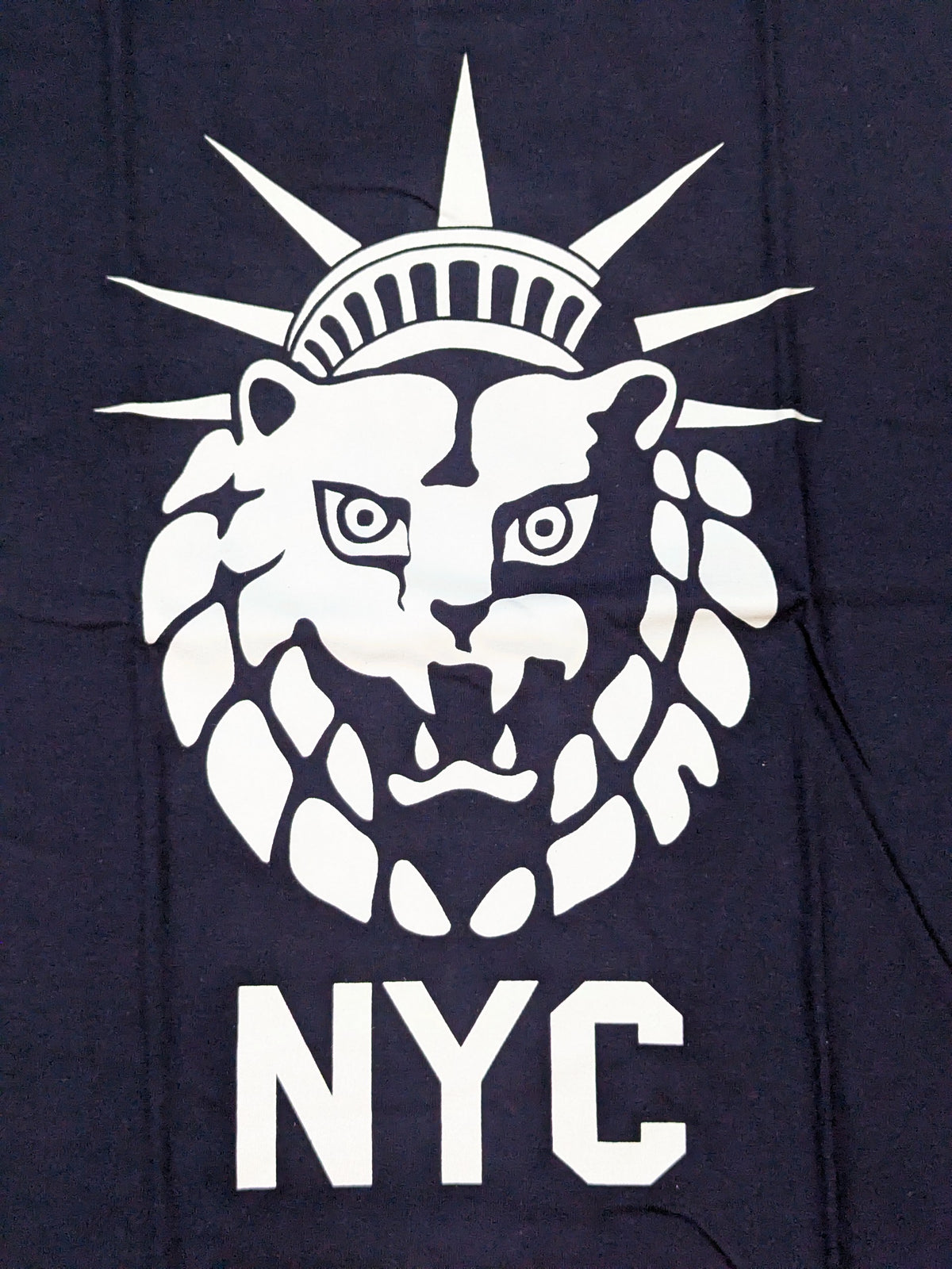 Lion Mark "NEW YORK" T-shirt