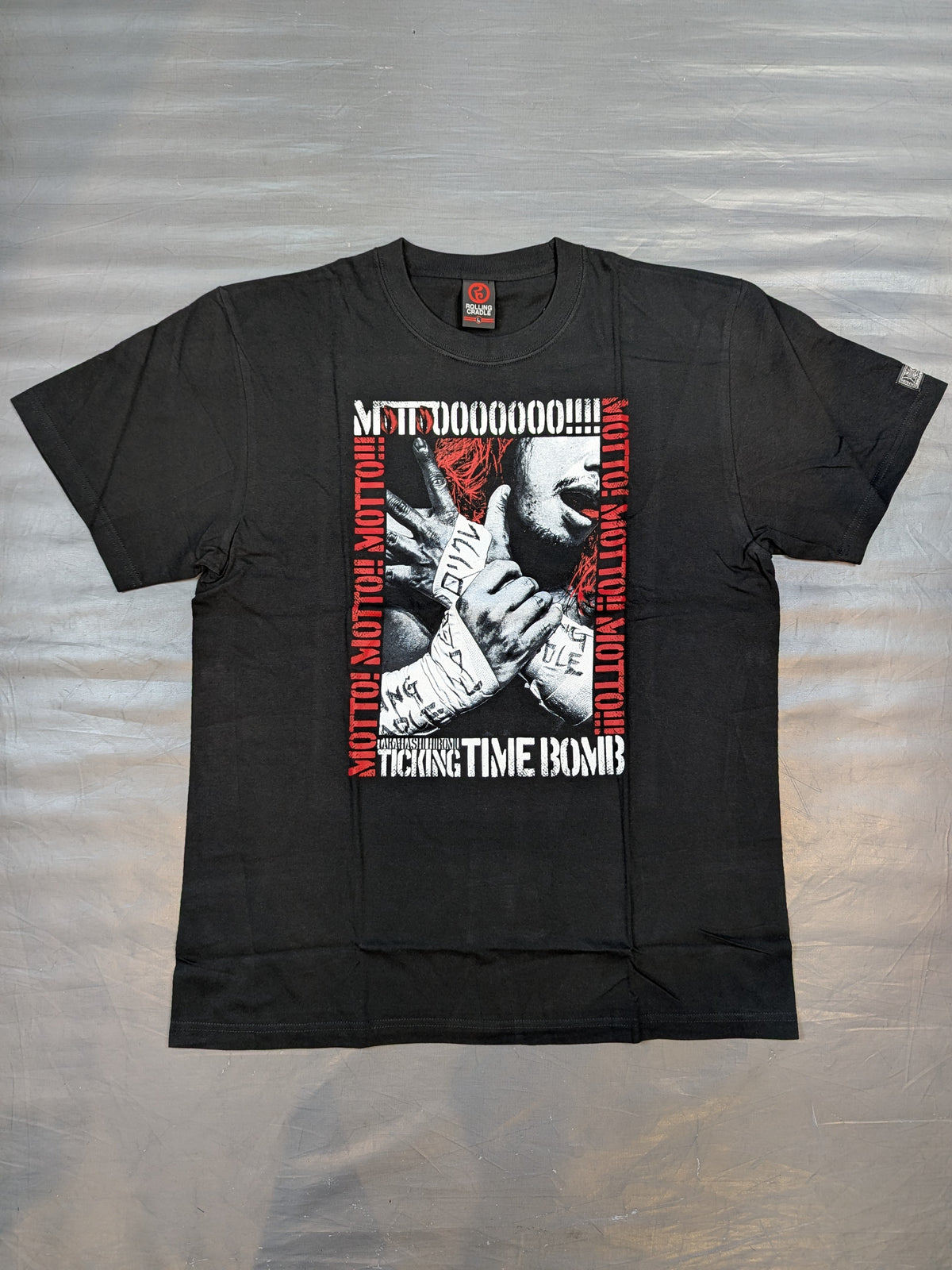 Hiromu Takahashi × ROLLING CRADLE Collaboration T-Shirt (3) (2022/Black)