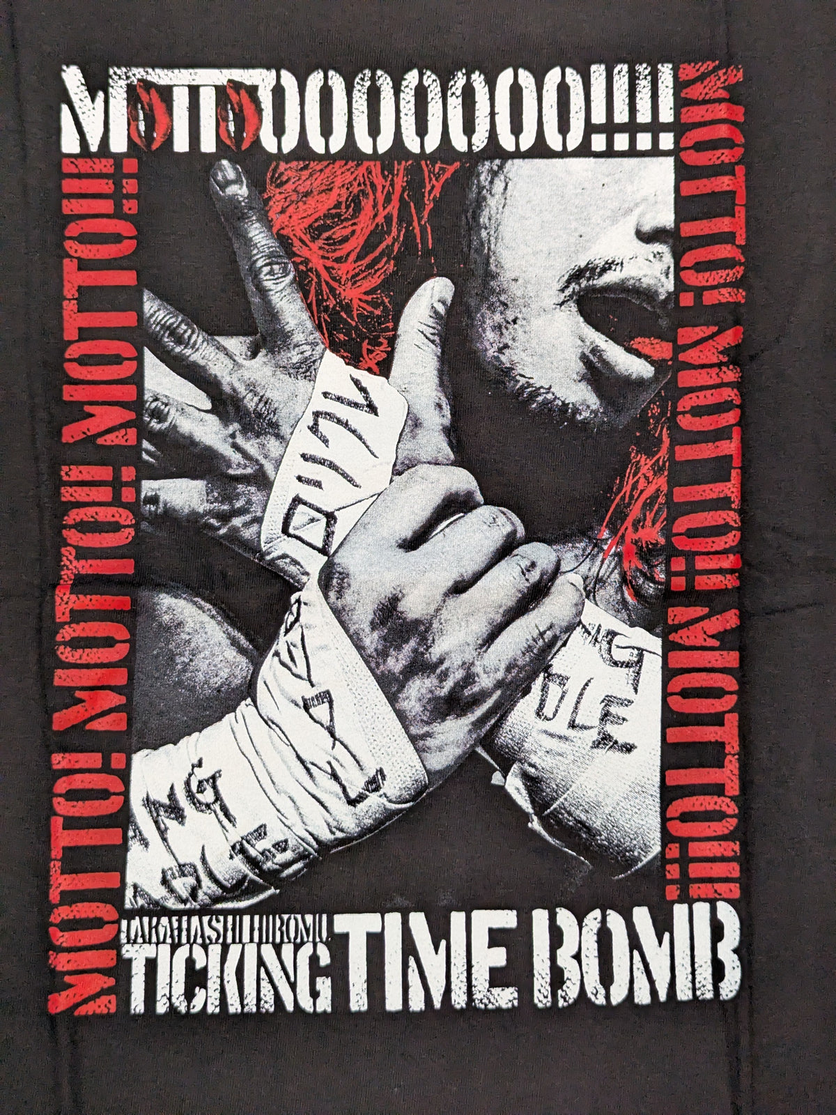 Hiromu Takahashi × ROLLING CRADLE Collaboration T-Shirt (3) (2022/Black)