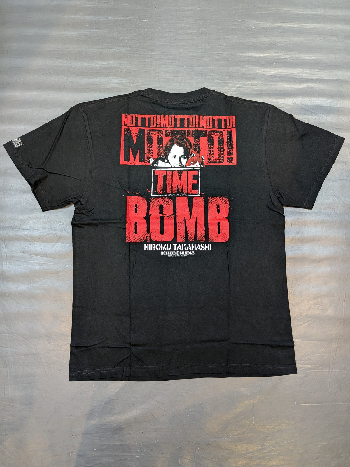 Hiromu Takahashi × ROLLING CRADLE Collaboration T-Shirt (3) (2022/Black)