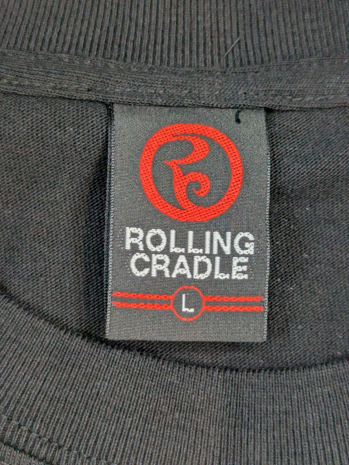 Hiromu Takahashi × ROLLING CRADLE Collaboration T-Shirt (3) (2022/Black)